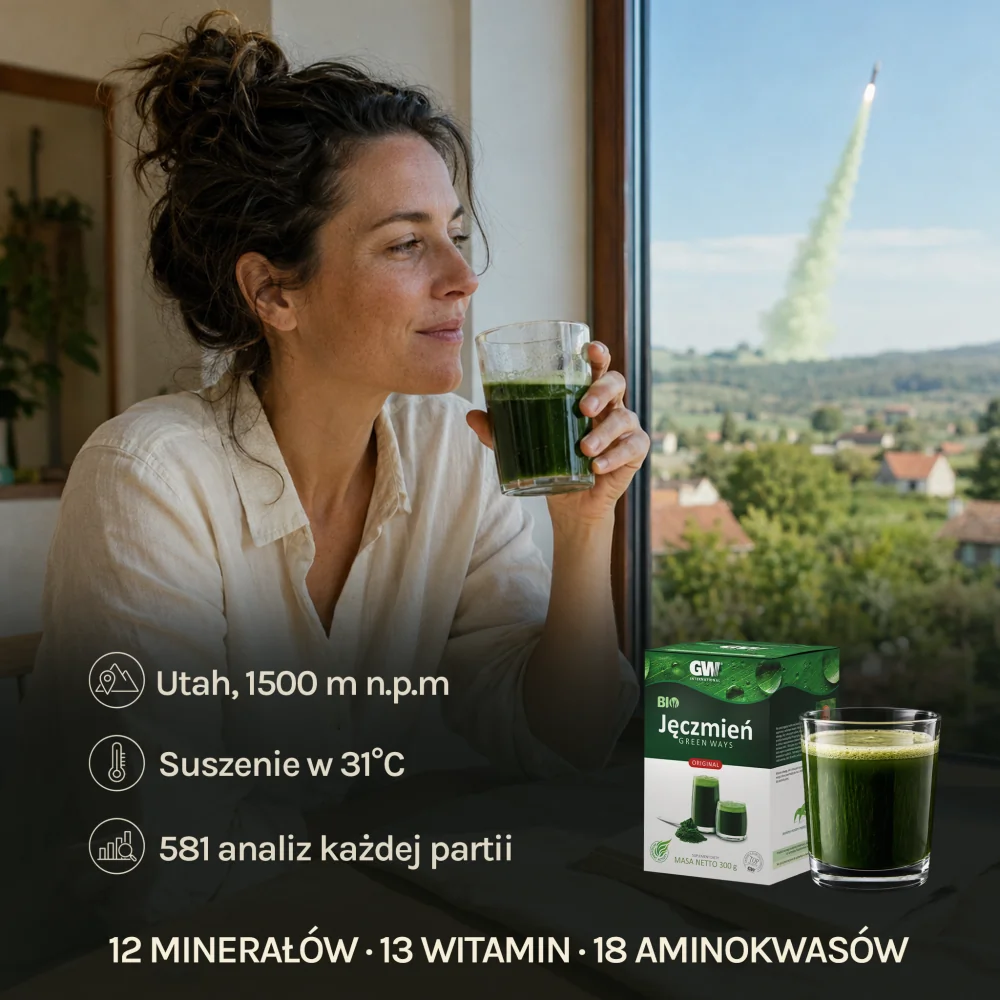 BIO Sok z Młodego Jęczmienia Green Ways