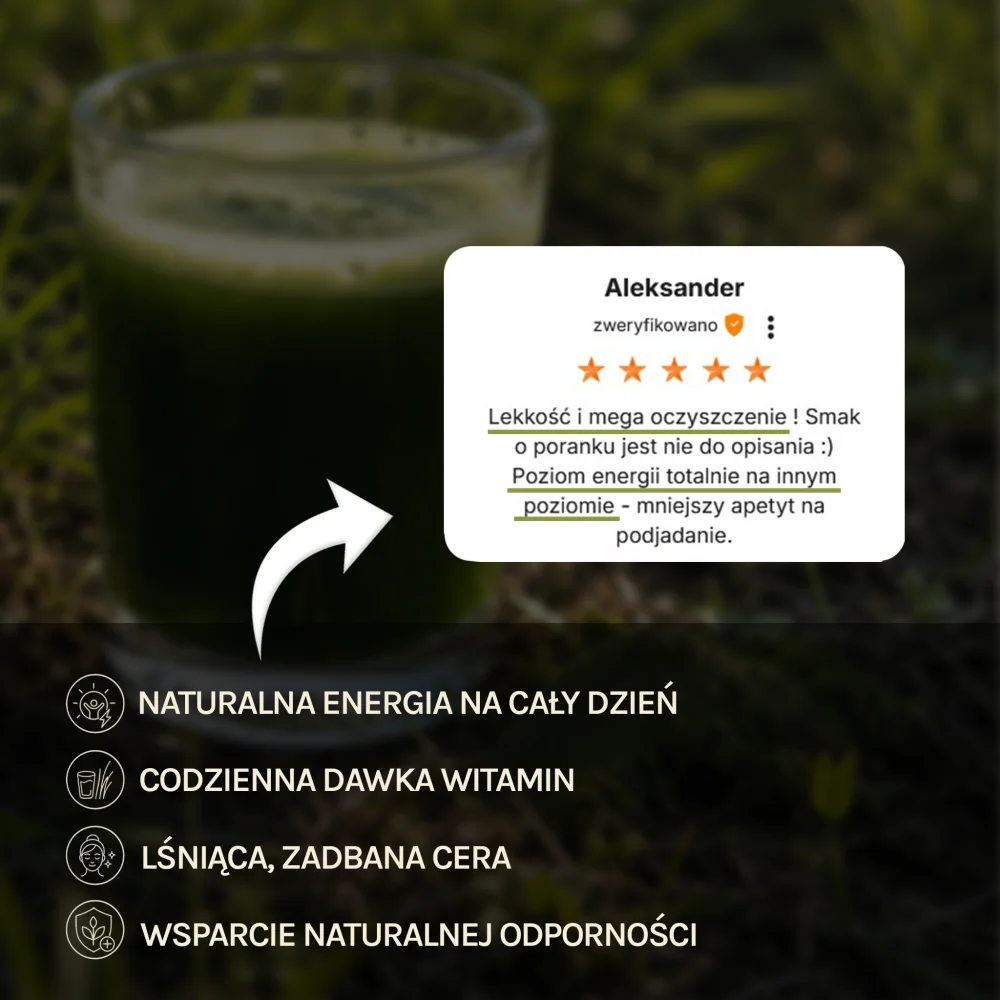 BIO Sok z Młodego Jęczmienia Green Ways