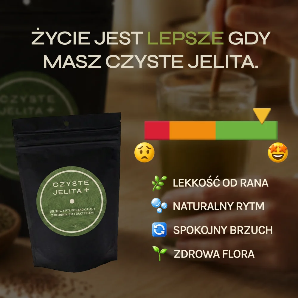 Synbiotyk Czyste Jelita +